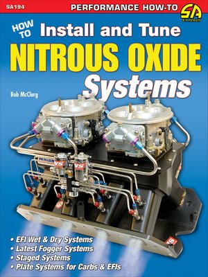 cover image of How to Install and Tune Nitrous Oxide Systems